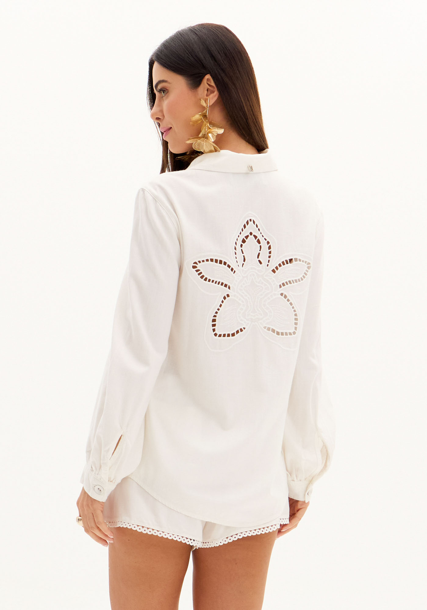 CAMISA DEL SARGA BORDADA